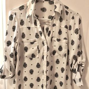 Exspress button down blouse